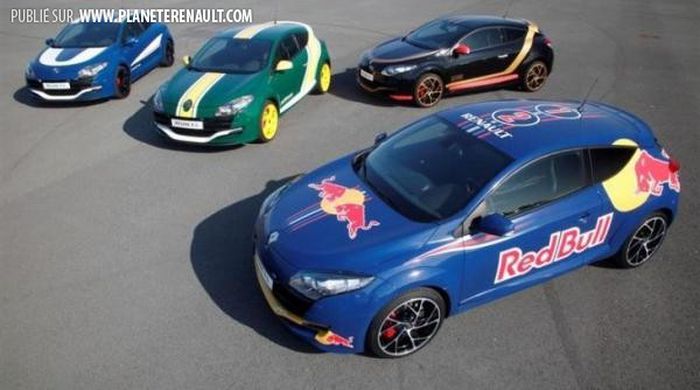 La Megane RS se met aux couleurs de la F1 1